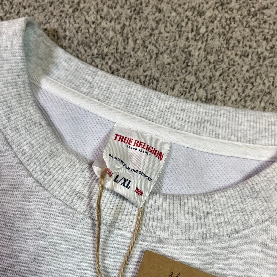 트루릴리전 성조기 빅로고 맨투맨 상품이미지6