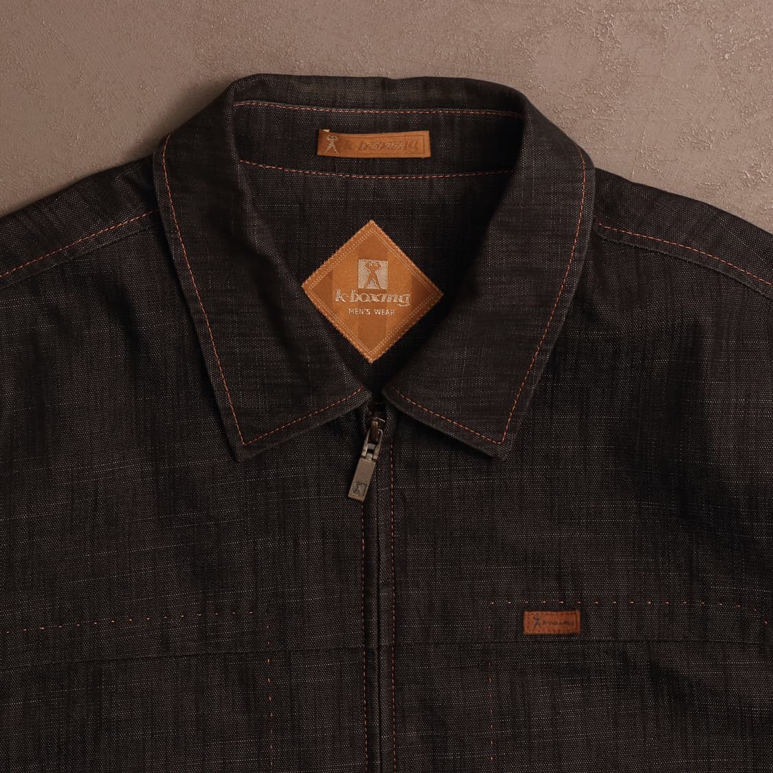 일본빈티지 데님 블루종 자켓 A1420 상품이미지2