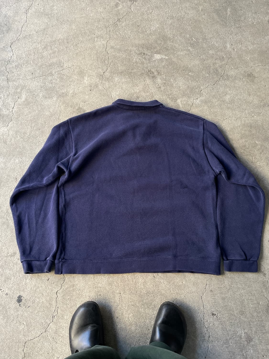 1998 Patagonia Navy Organic Cotton Knit 상품이미지10