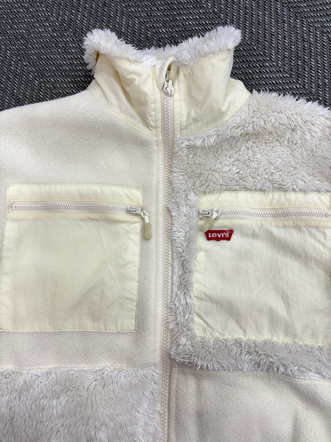 리바이스 양털 후리스집업M 상품이미지2