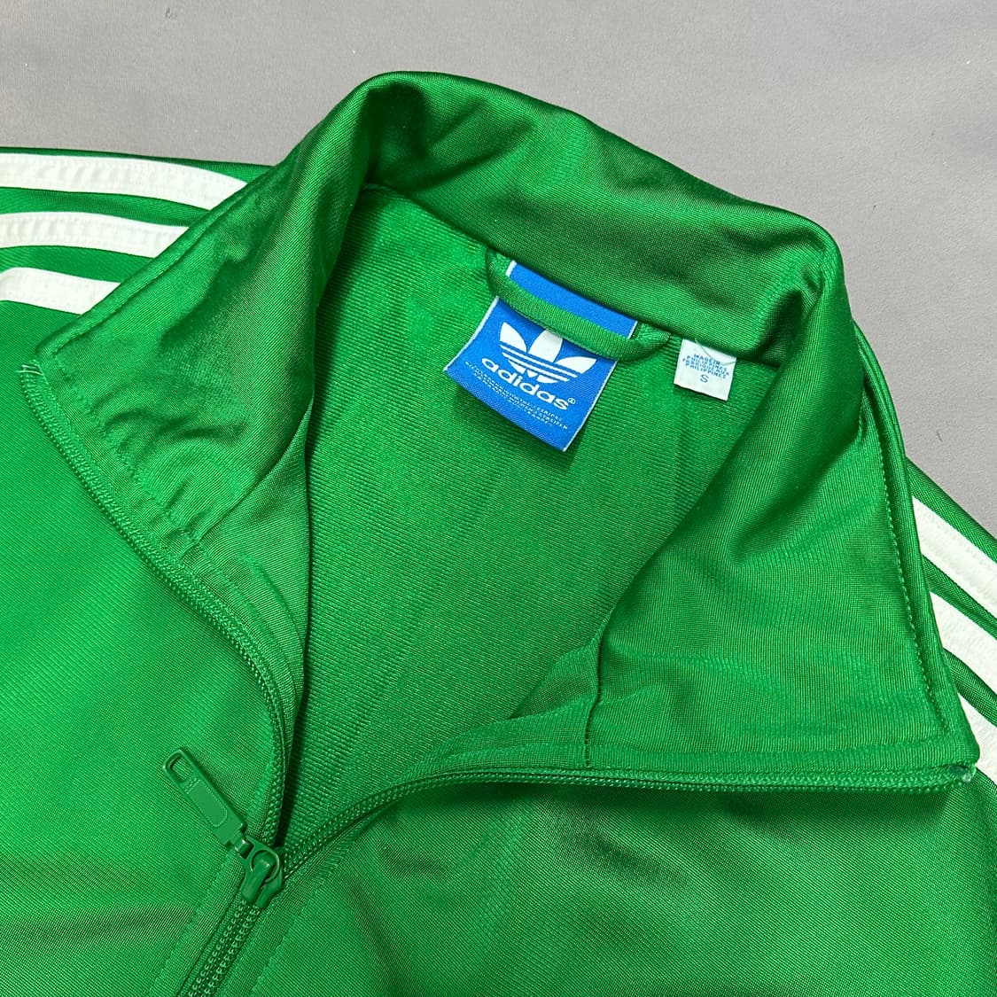 아디다스 레어템 파이어버드 그린 빈티지 져지 S 상품이미지7