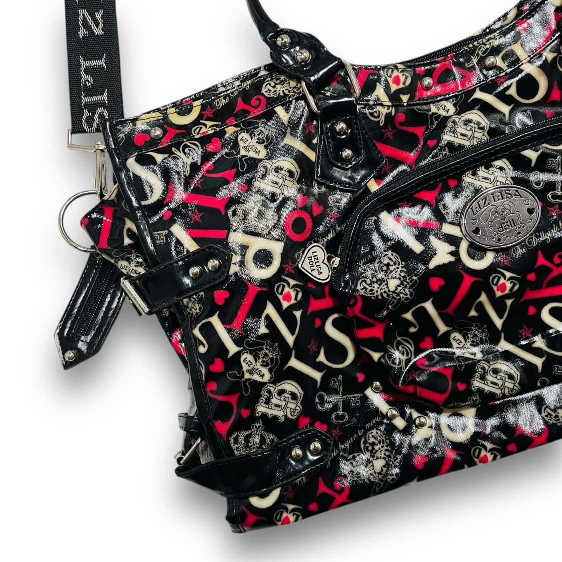 리즈 리사 돌 러블리 아트 글로시 보스턴 다용도 크로스백 상품이미지6