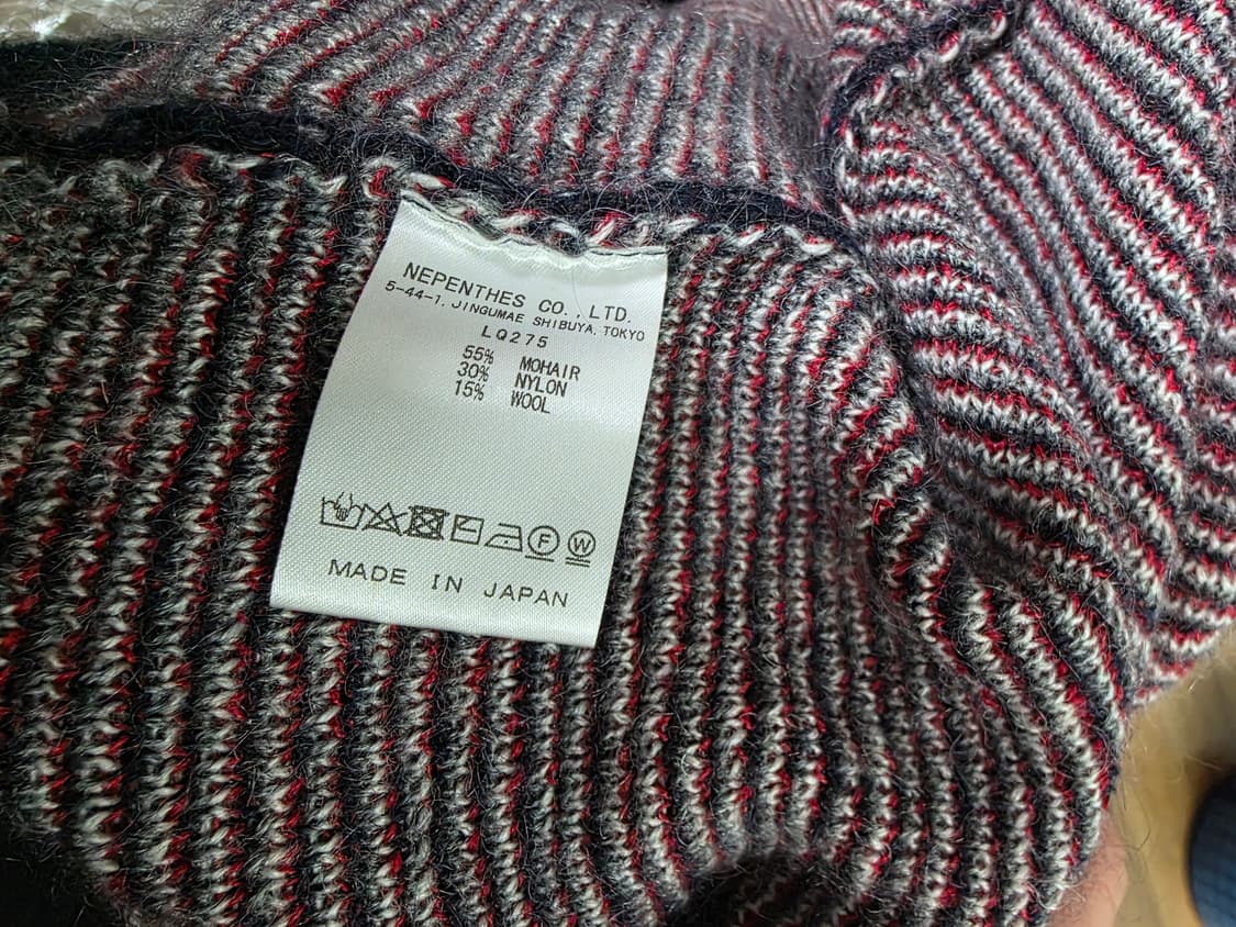 니들스 빠삐용 모헤어 가디건 xl  상품이미지5