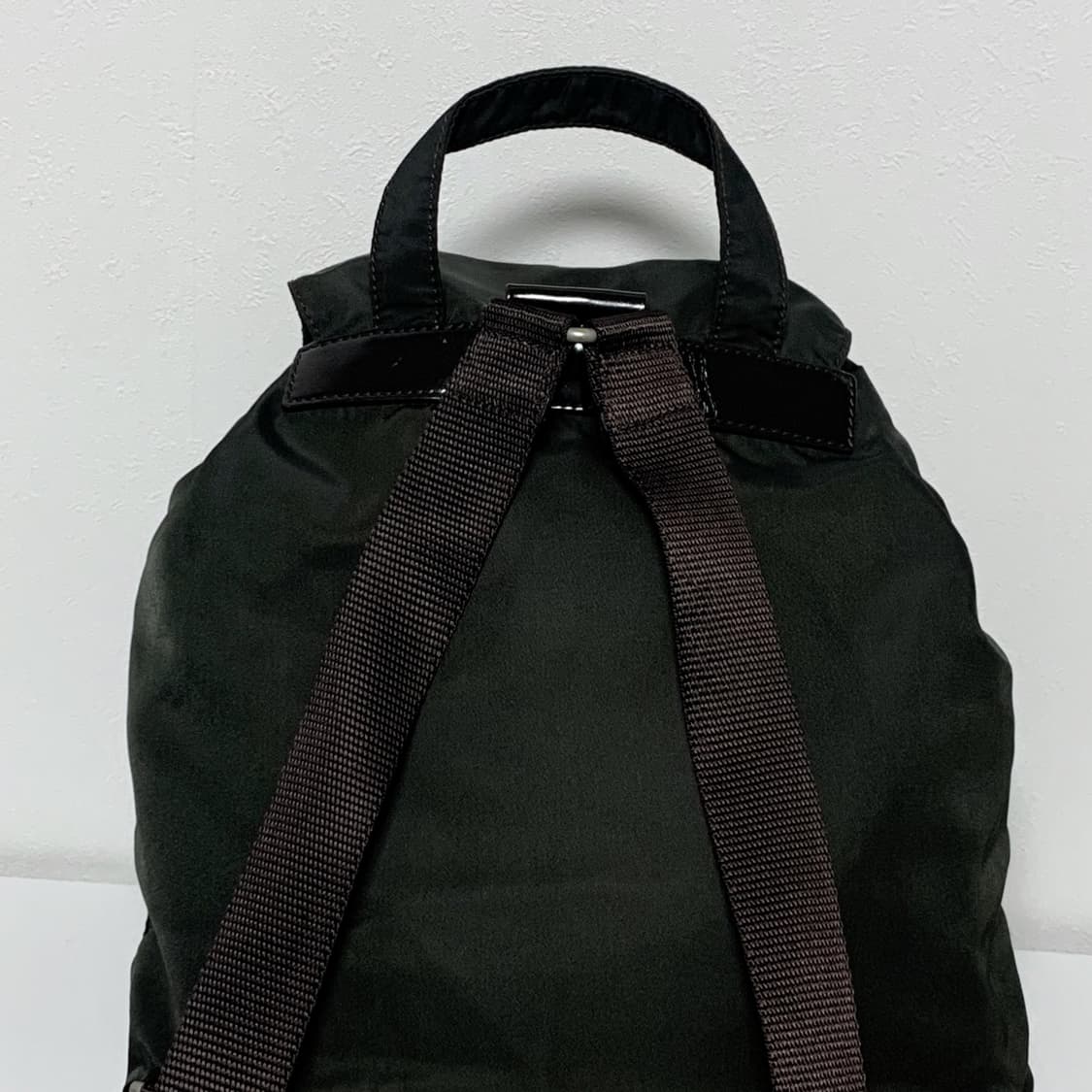 정품 프라다백팩 초코브라운 상품이미지8