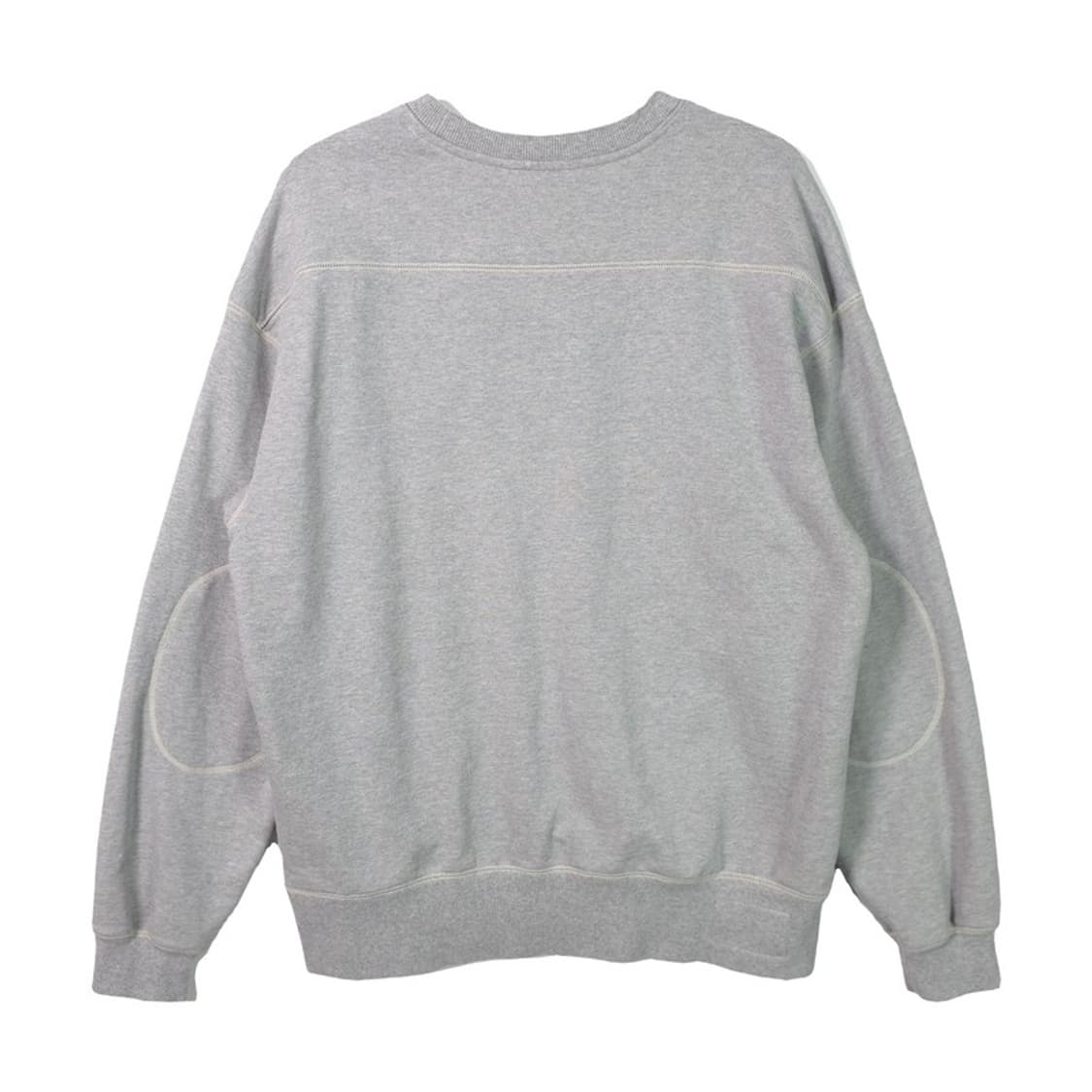 ROUGH SIDE 러프사이드 미니멀 그레이 스웻셔츠 상품이미지2