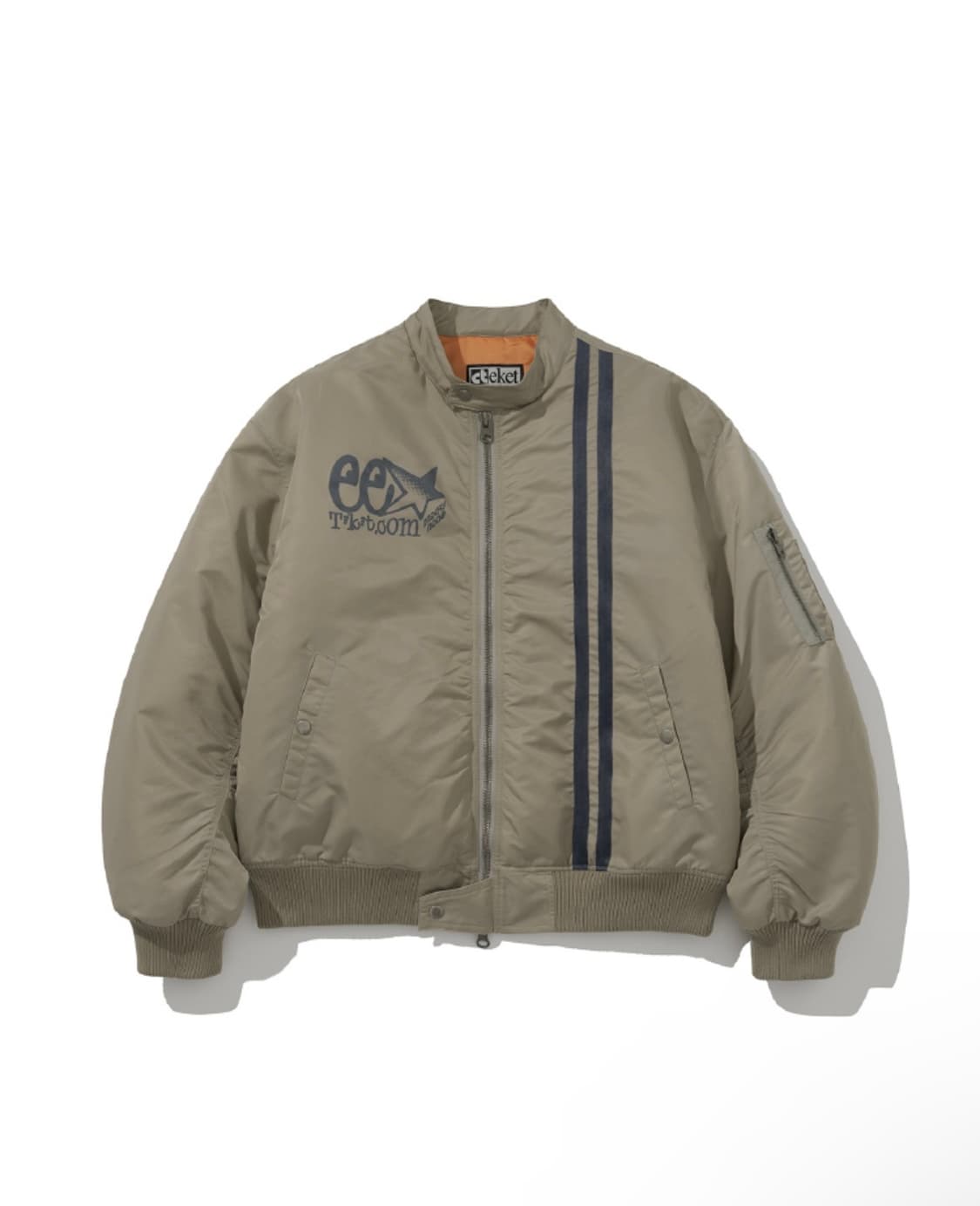 테켓 Electric MA-1 자켓 베이지 상품이미지1