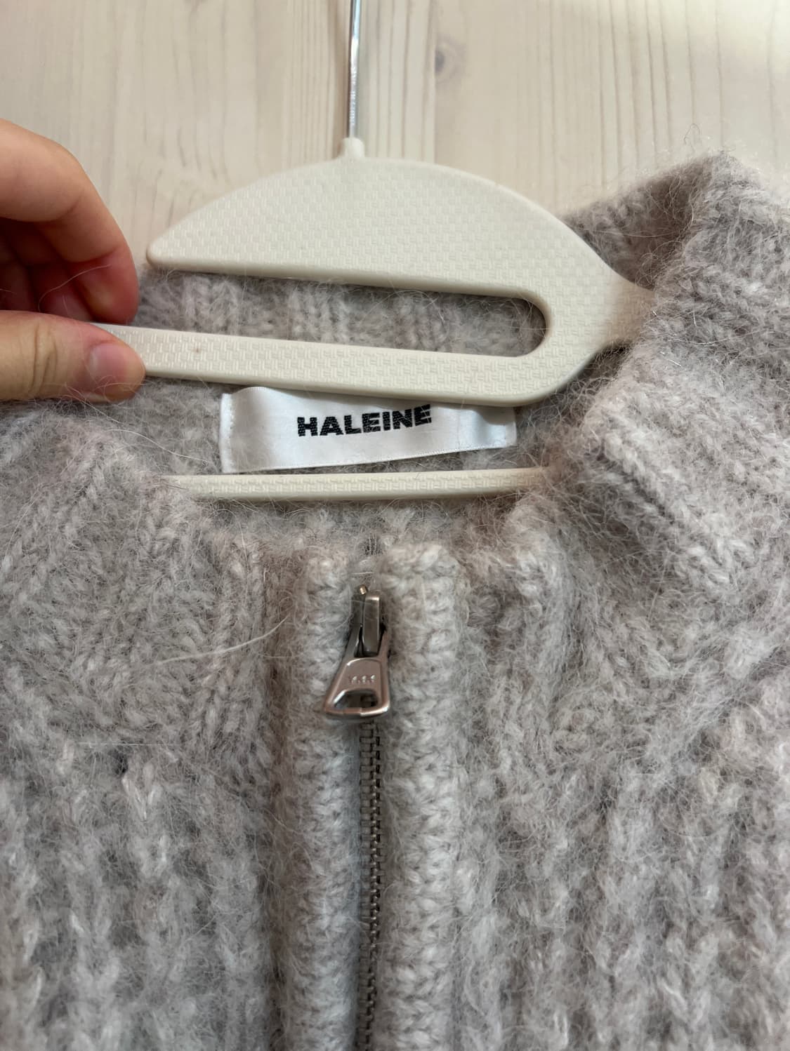 알렌느 청키 가디건 상품이미지2