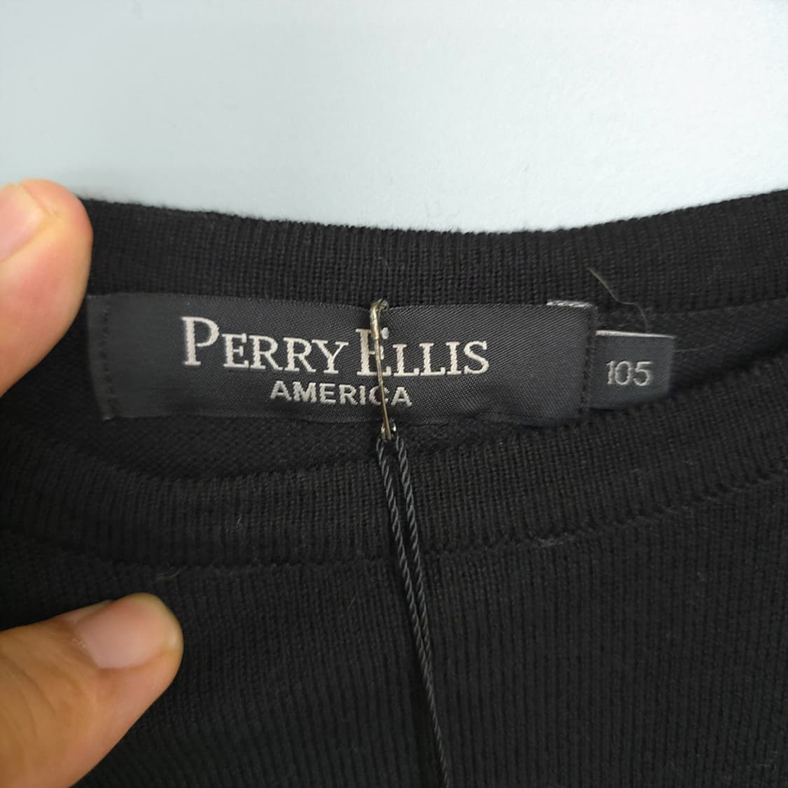 새제품)페리 엘리스 아메리카 Perry Ellis 스트라이프 니트 105 상품이미지6