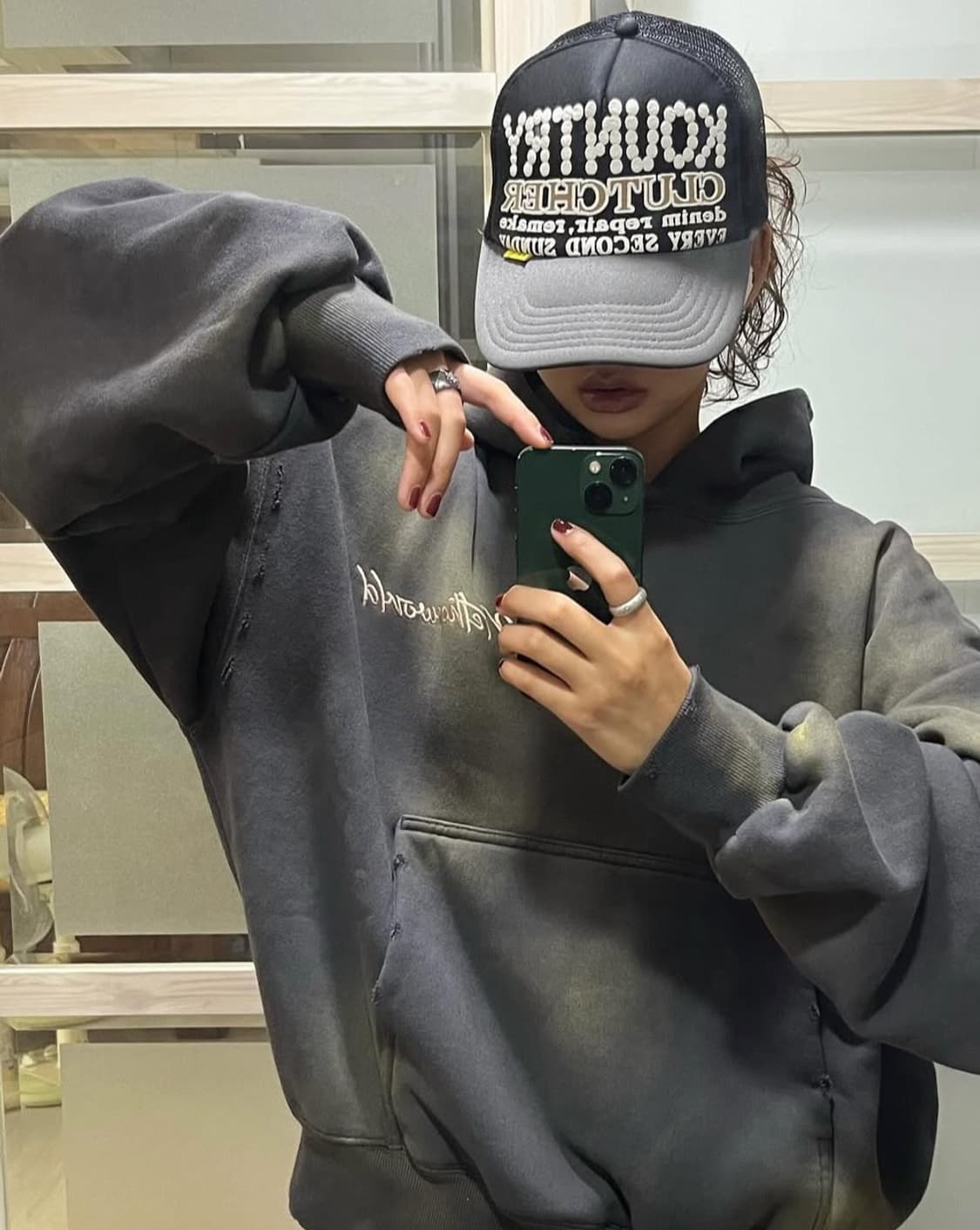 KAPITAL Kountry 트러커 메쉬캡 (새상품) 상품이미지6