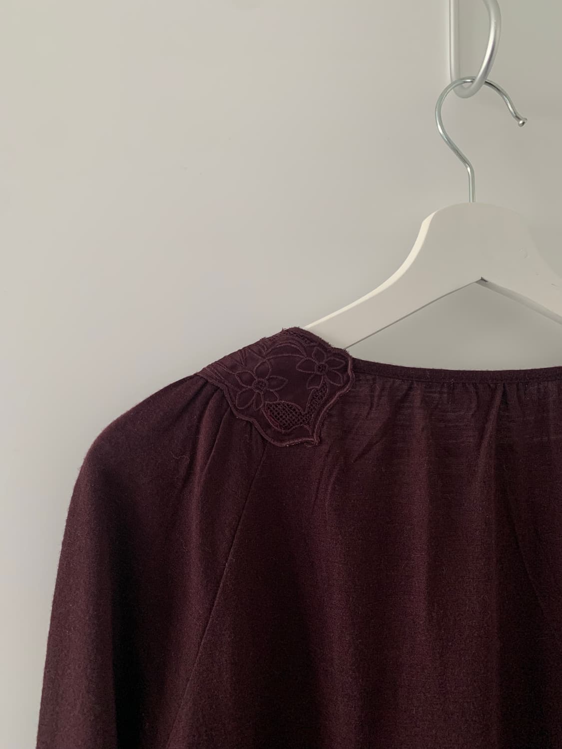 자주 레이스 슬리브 상품이미지4