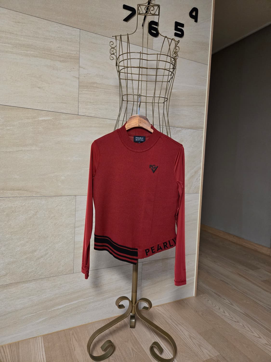 [1] 파리게이츠 여성 골프티 상품이미지1