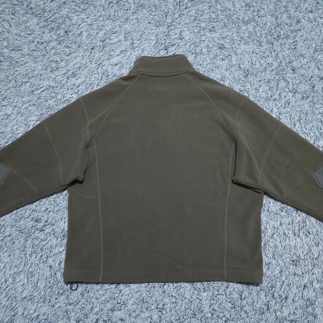 일꼬르소) M 남자 오버핏 뽀글이맨투맨 단추반집업 / 왕눈이샵 상품이미지6