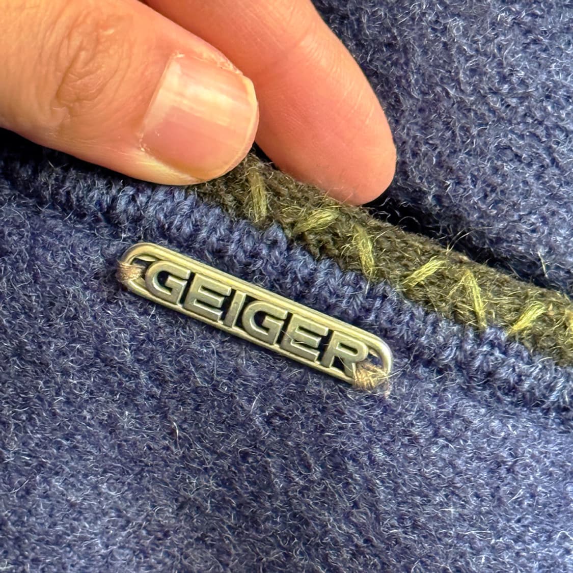 푸른숲 네이비 더플 코트 상품이미지5