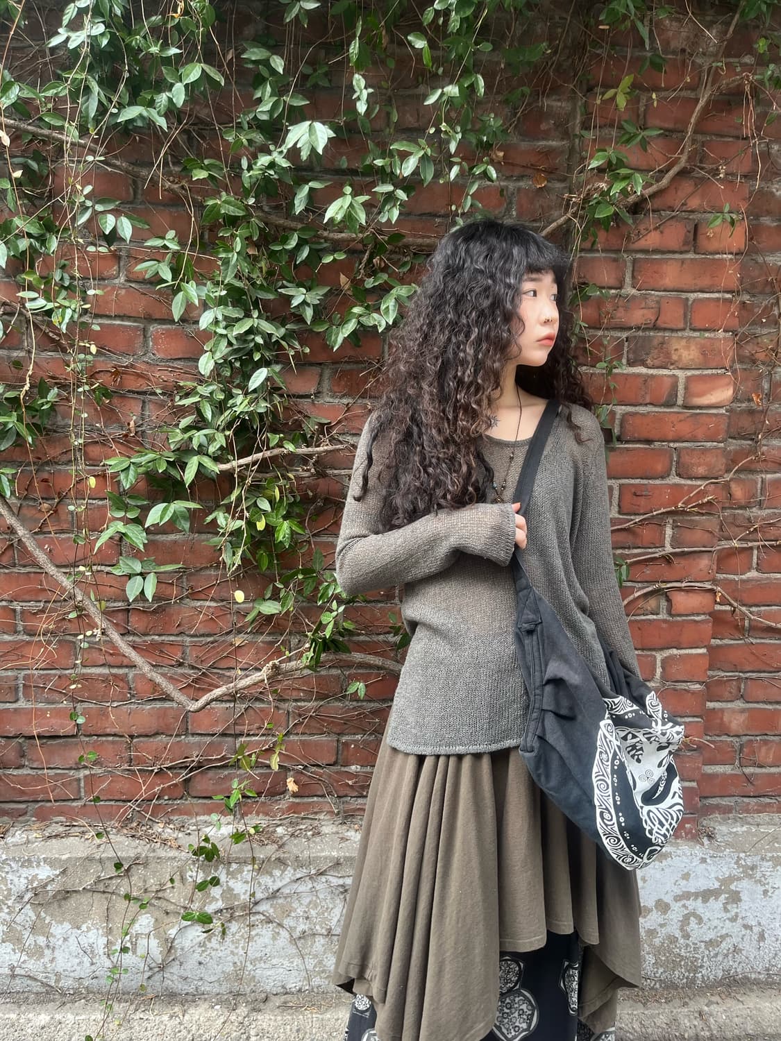 히피 에스닉 문양 크로스 백 상품이미지1