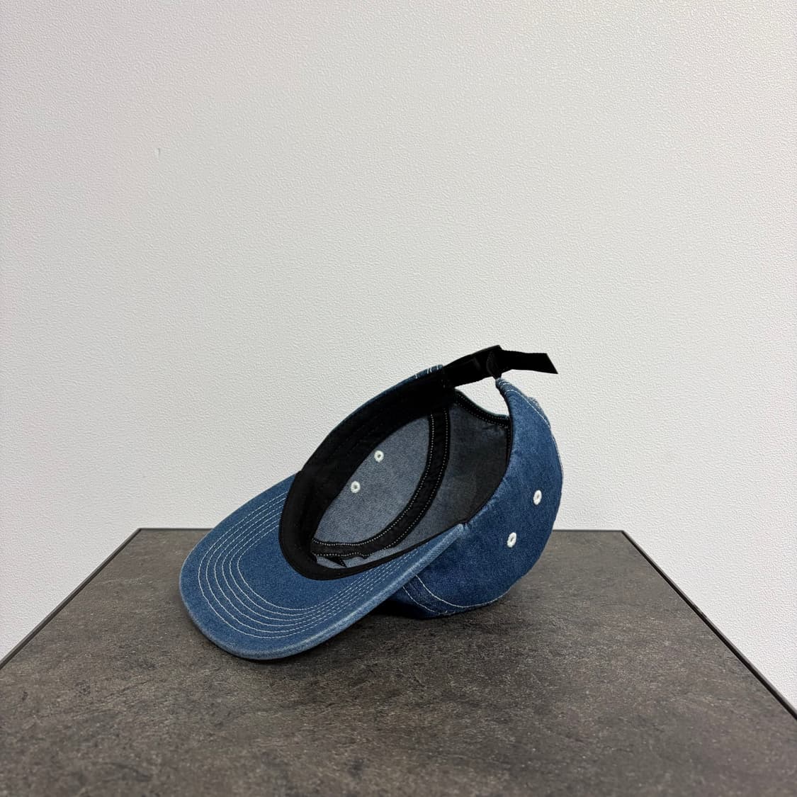 (OS) 슈프림 박스로고 캠프캡 모자 스티치 데님 상품이미지6