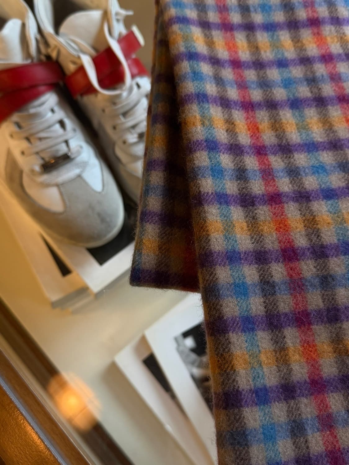 VTG 캐시미어 울 머플러 상품이미지4