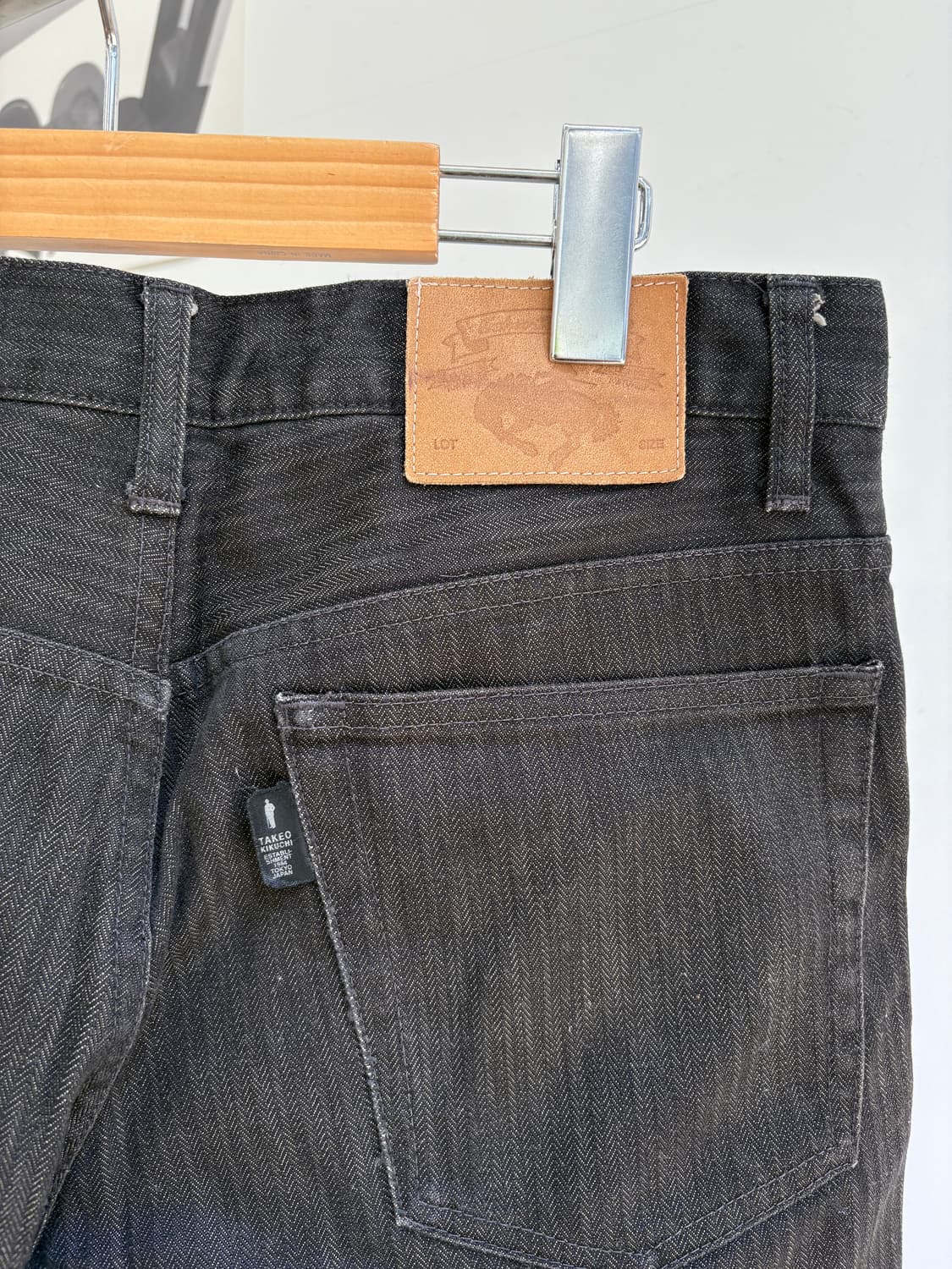 TAKEO KIKUCHI (Made in Japan) 데님팬츠 상품이미지6