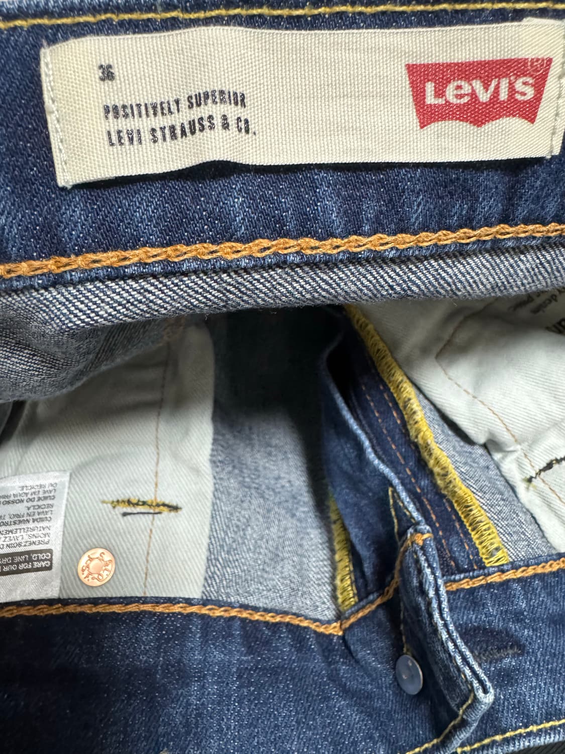 리바이스 502 W36 상품이미지3