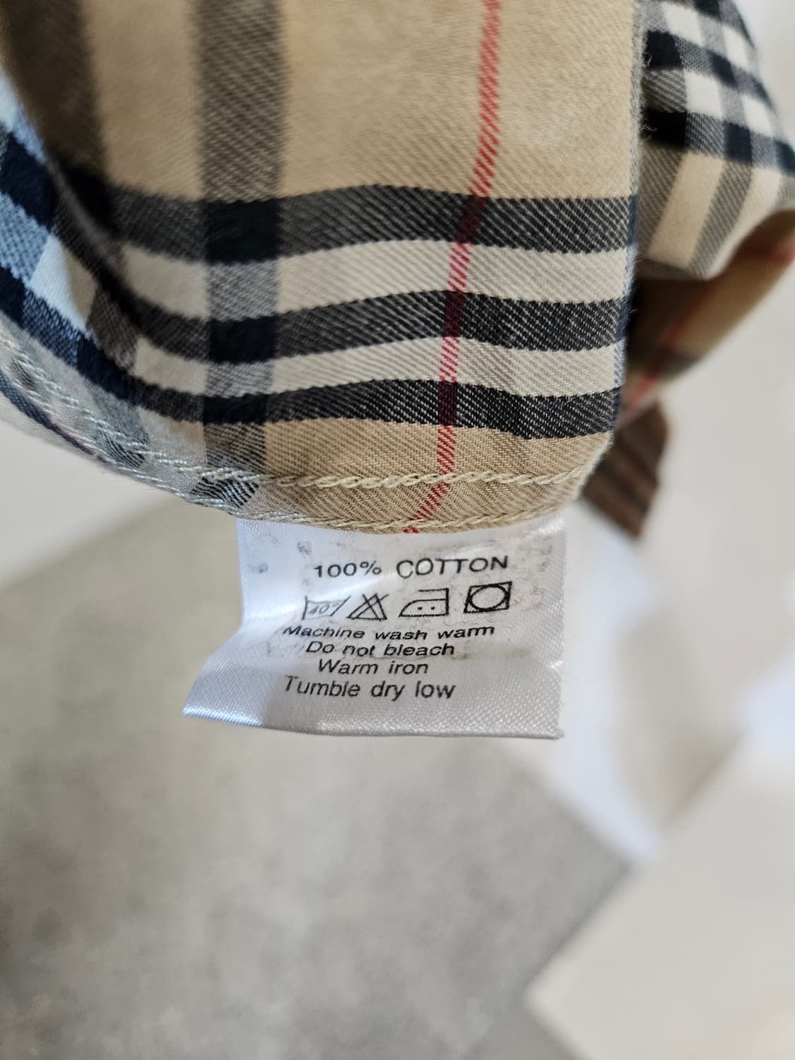 버버리 노바체크 셔츠 상품이미지6