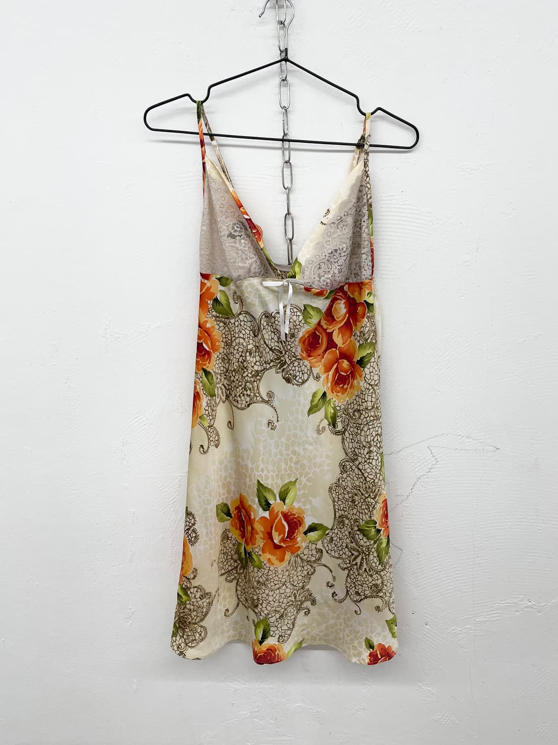 오리엔탈 새틴 레이스 슬립 상품이미지4