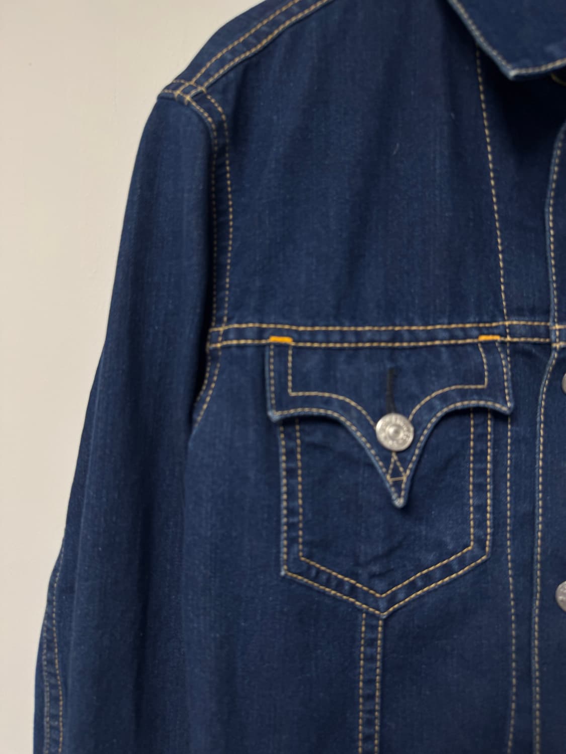 리바이스 타입원 type1 아이코닉 스티치 진청 데님자켓 청자켓 M 상품이미지2