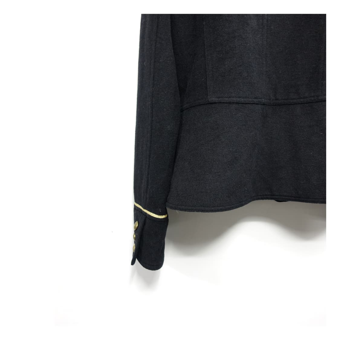 SWORDFISH 소드피쉬 나폴레옹 울 금장 더블버튼 크롭 숏 자켓 상품이미지7