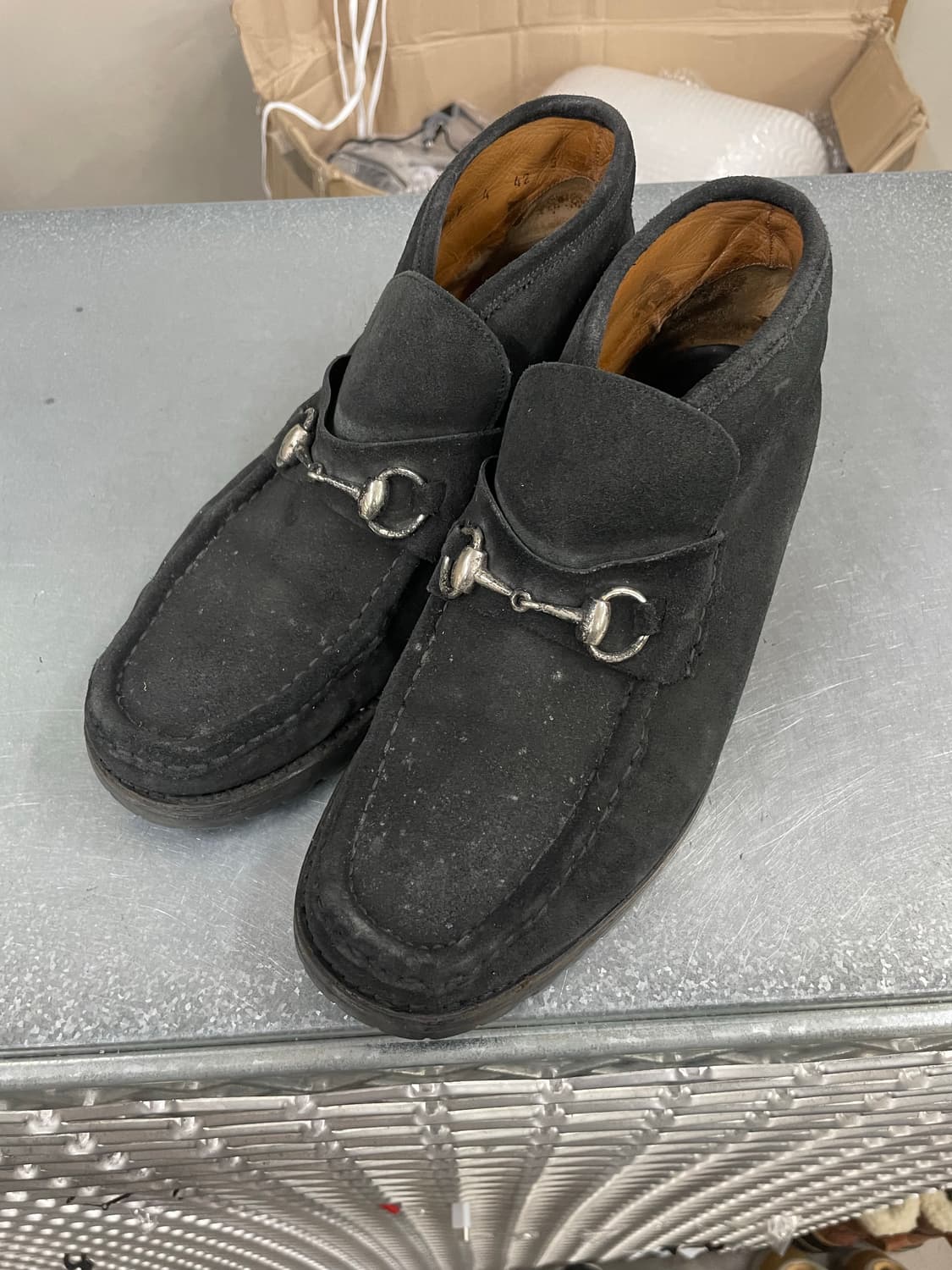 구찌 앵클 부츠 홀스빗 블랙 42 (gr-4288) 상품이미지2