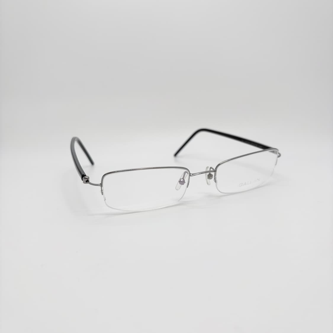 GALLAN 실버 블랙 반무테 상품이미지2