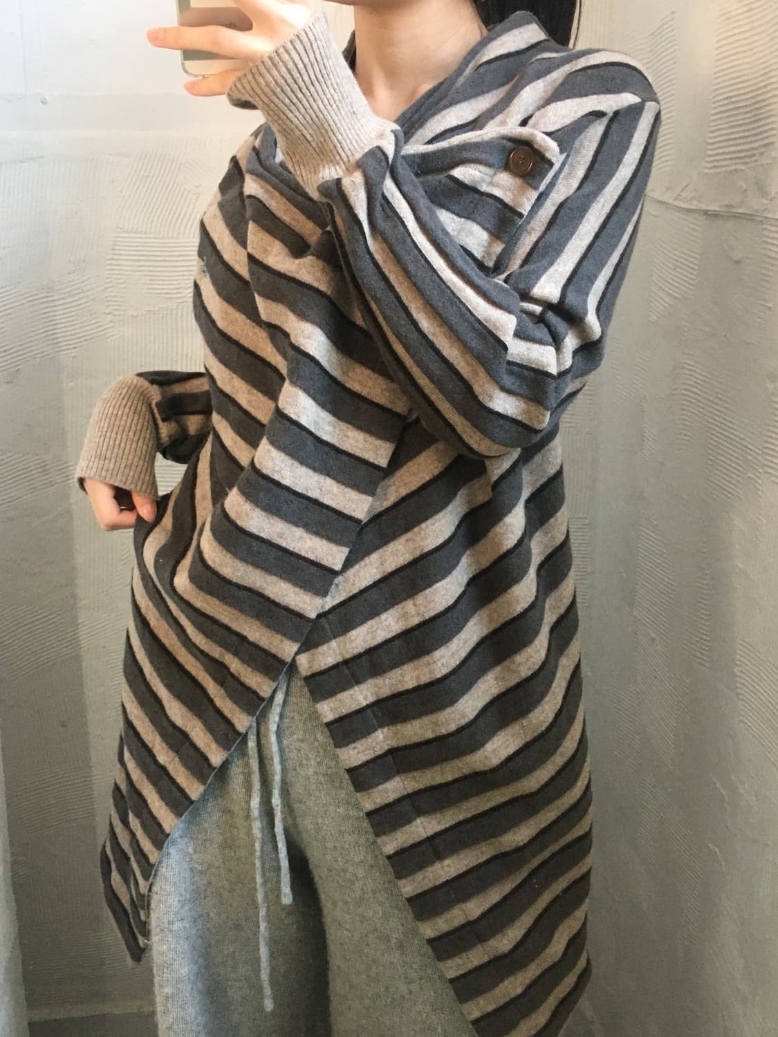 Vivienne Westwood  맨 드레이프 스트라이프 ORB 가디건 상품이미지3