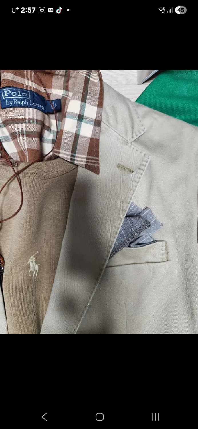 (새상품)POLO RALPH LAUREN 자켓 블레이저 치노 수트 정장 상품이미지1