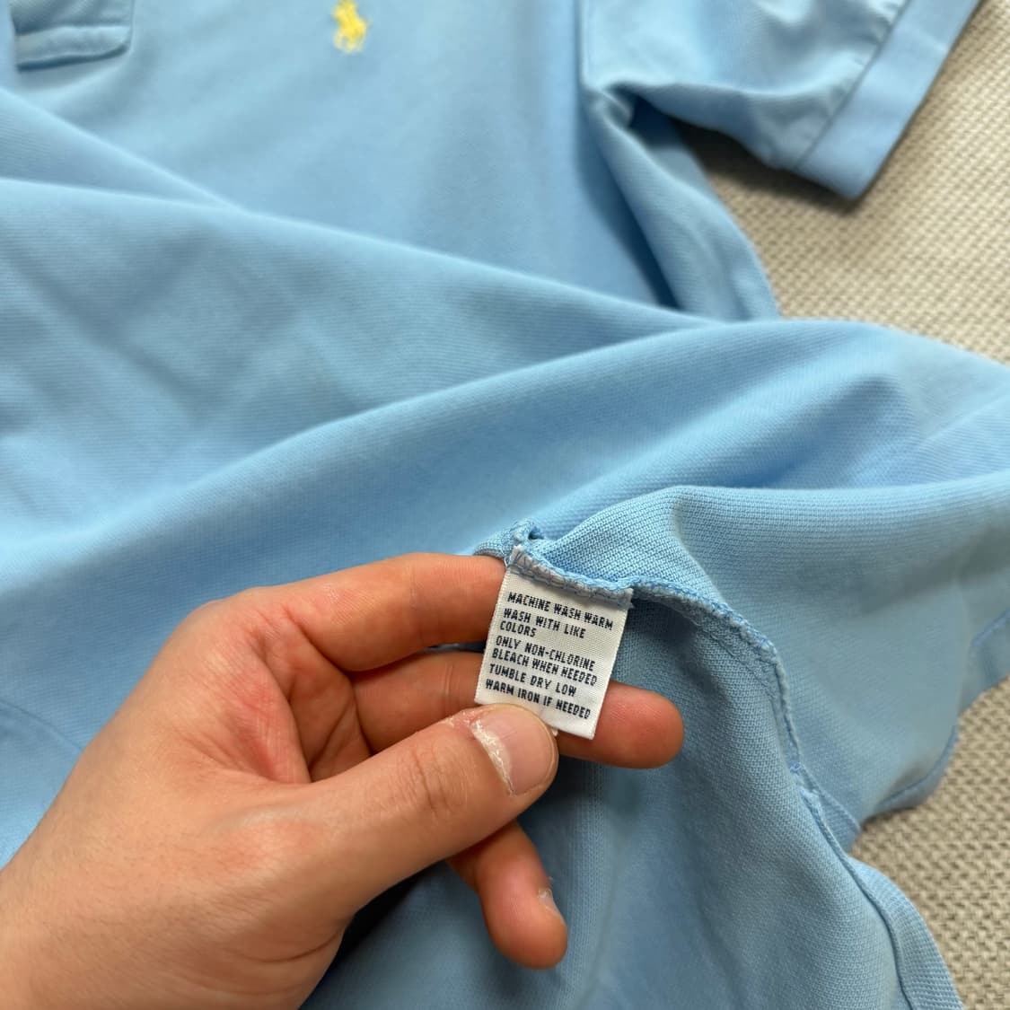 폴로 랄프로렌 반팔 카라티 상품이미지3