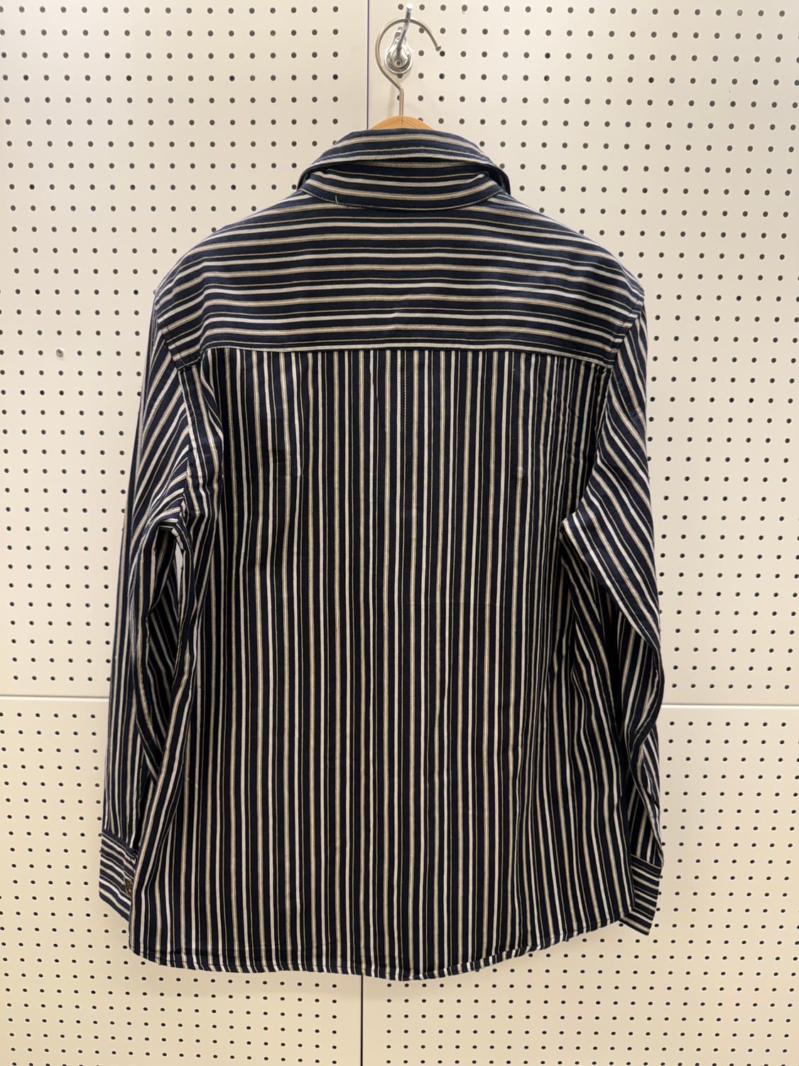 빌랜드 빈티지 스트라이프 패턴 셔츠 자켓 U849 상품이미지3