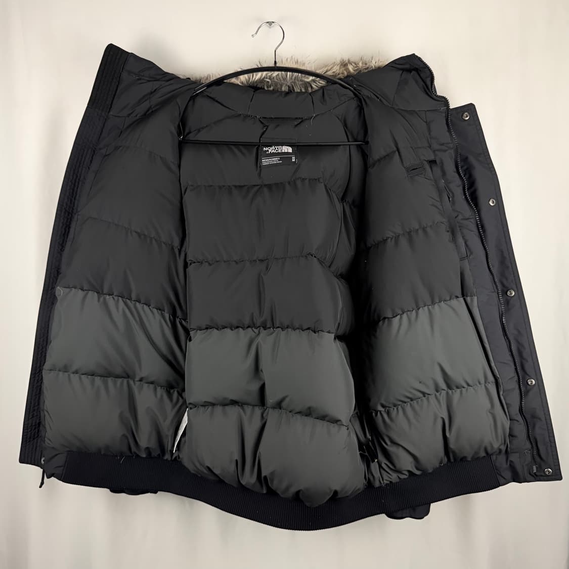 (M) 노스페이스 고담 구스다운 패딩 블랙 상품이미지5