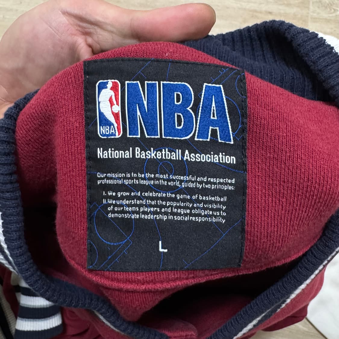 마이애미히트 NBA 봄버자켓 L/100 상품이미지8
