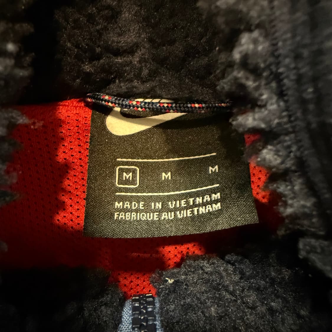 Nike 헤리티지 쉐르파 플리스 자켓  상품이미지3