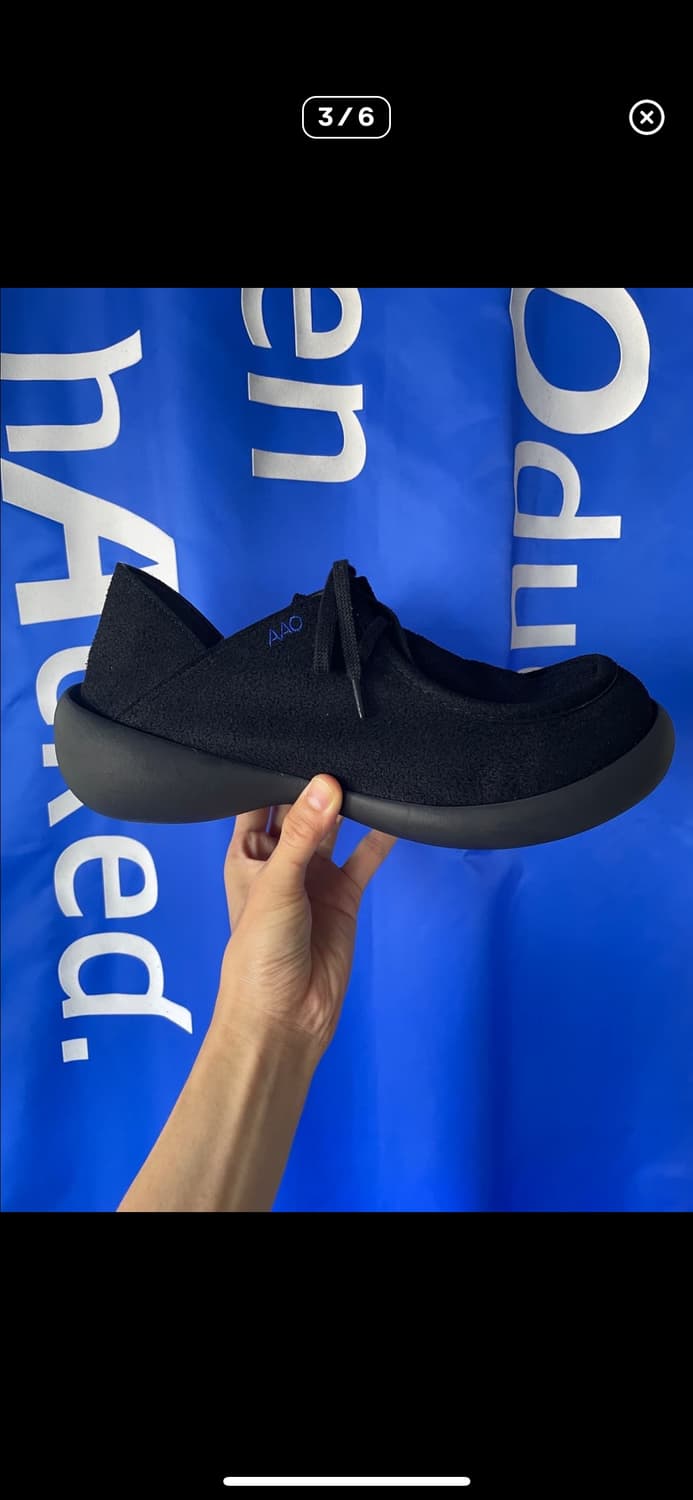 X AAO BOLD SHAPE 2hole shoes. S 사이즈 상품이미지3