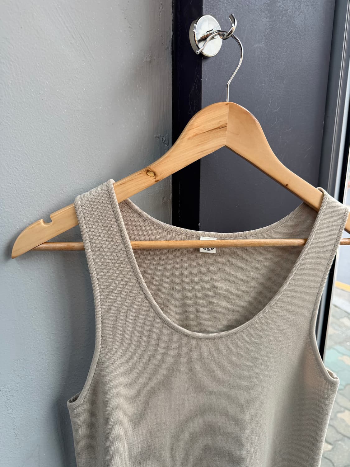 에토스 데일리 슬리브리스 니트 상품이미지4