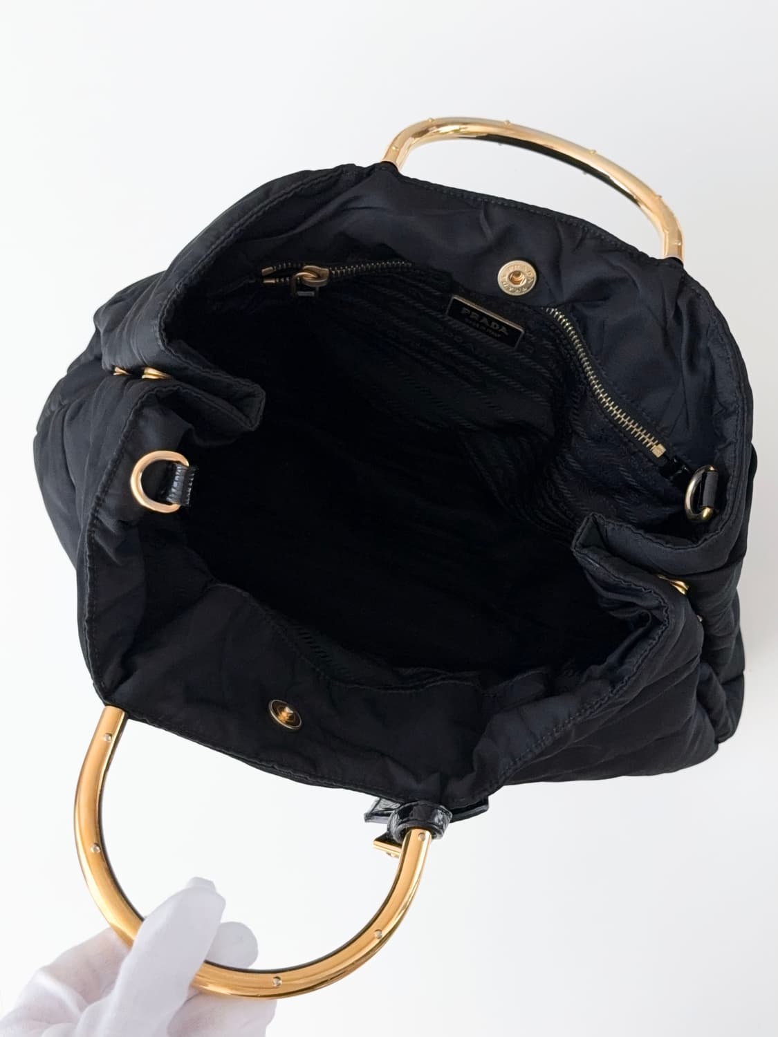 프라다 나일론 퀄팅 토트&크로스백 상품이미지7