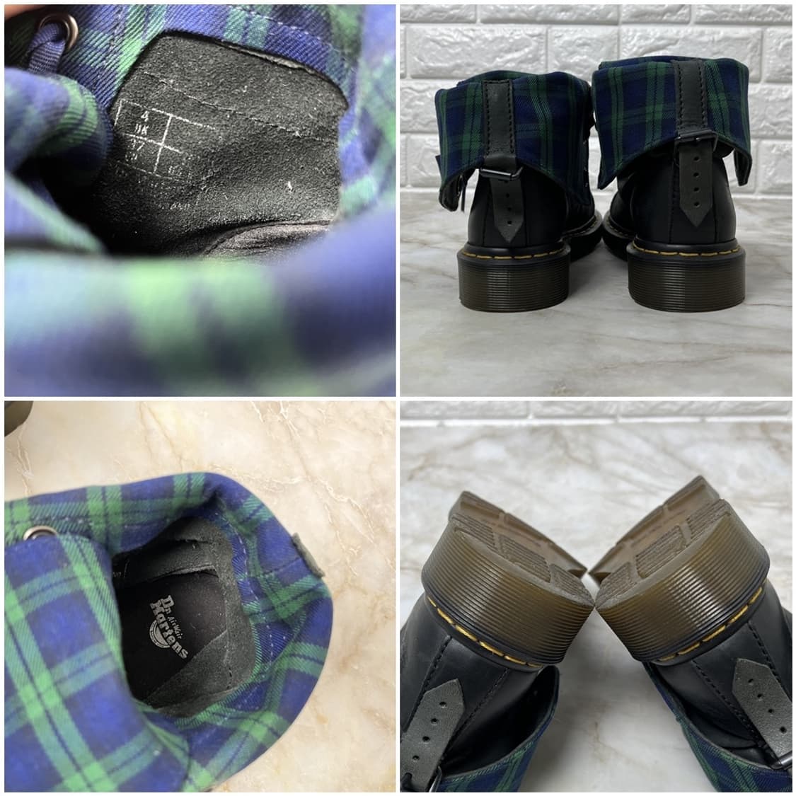 Dr. Martens Amelia Tartan Fold boots 230 상품이미지7