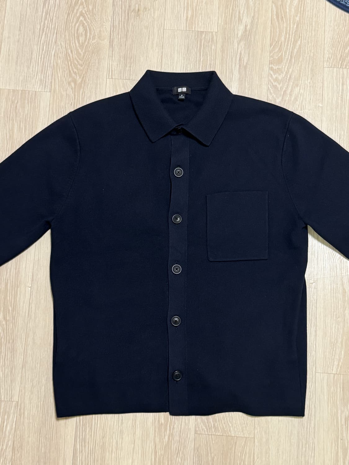 유니클로 밀리노립셔츠칼라가디건 상품이미지1