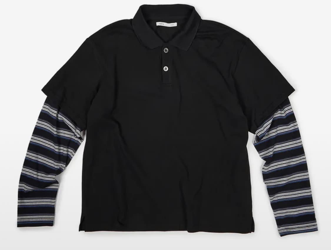 etce 레이어드 티 navy 상품이미지1
