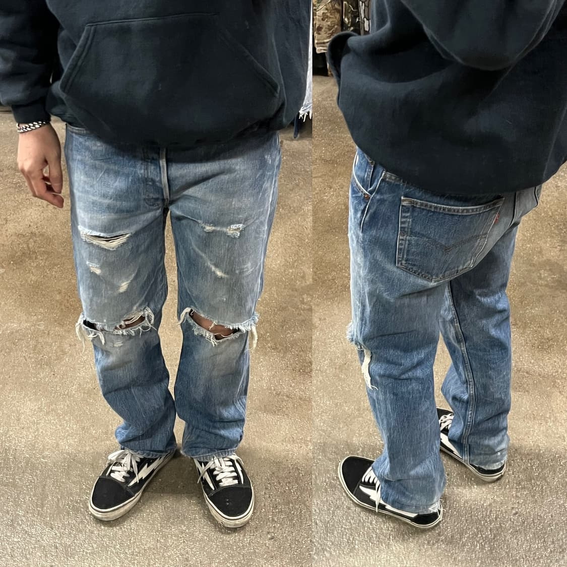 90s USA Levis501 디스진 (32”) 상품이미지7