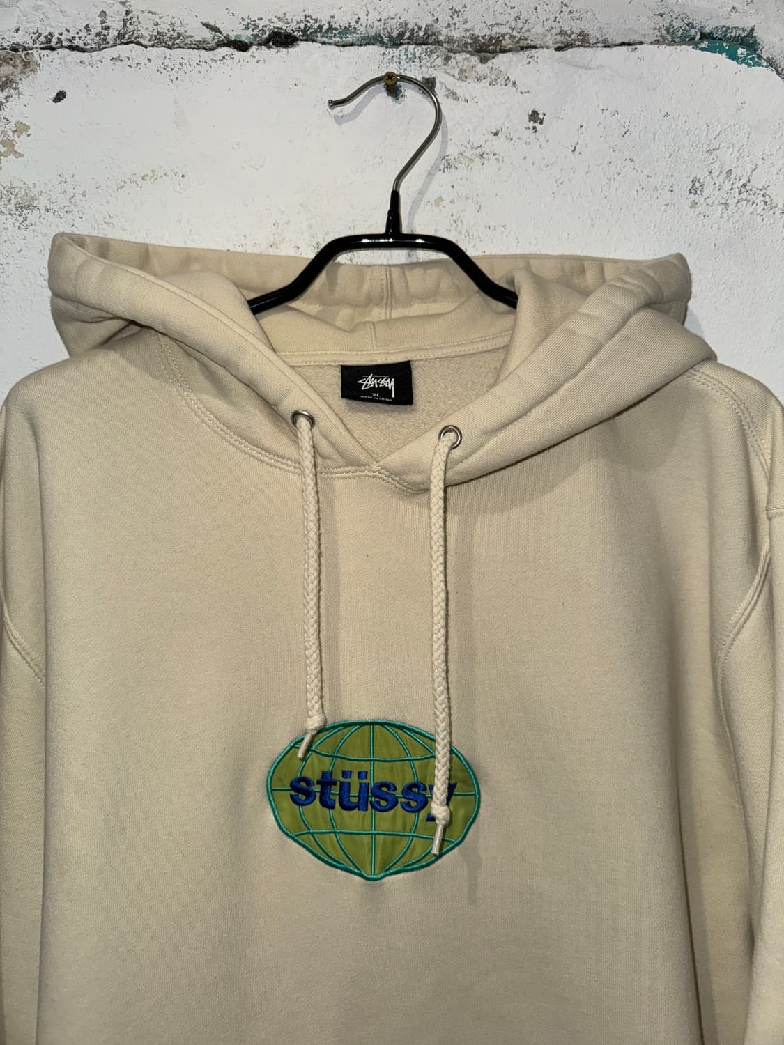 Stussy 글로벌 아플리케 후디 상품이미지1