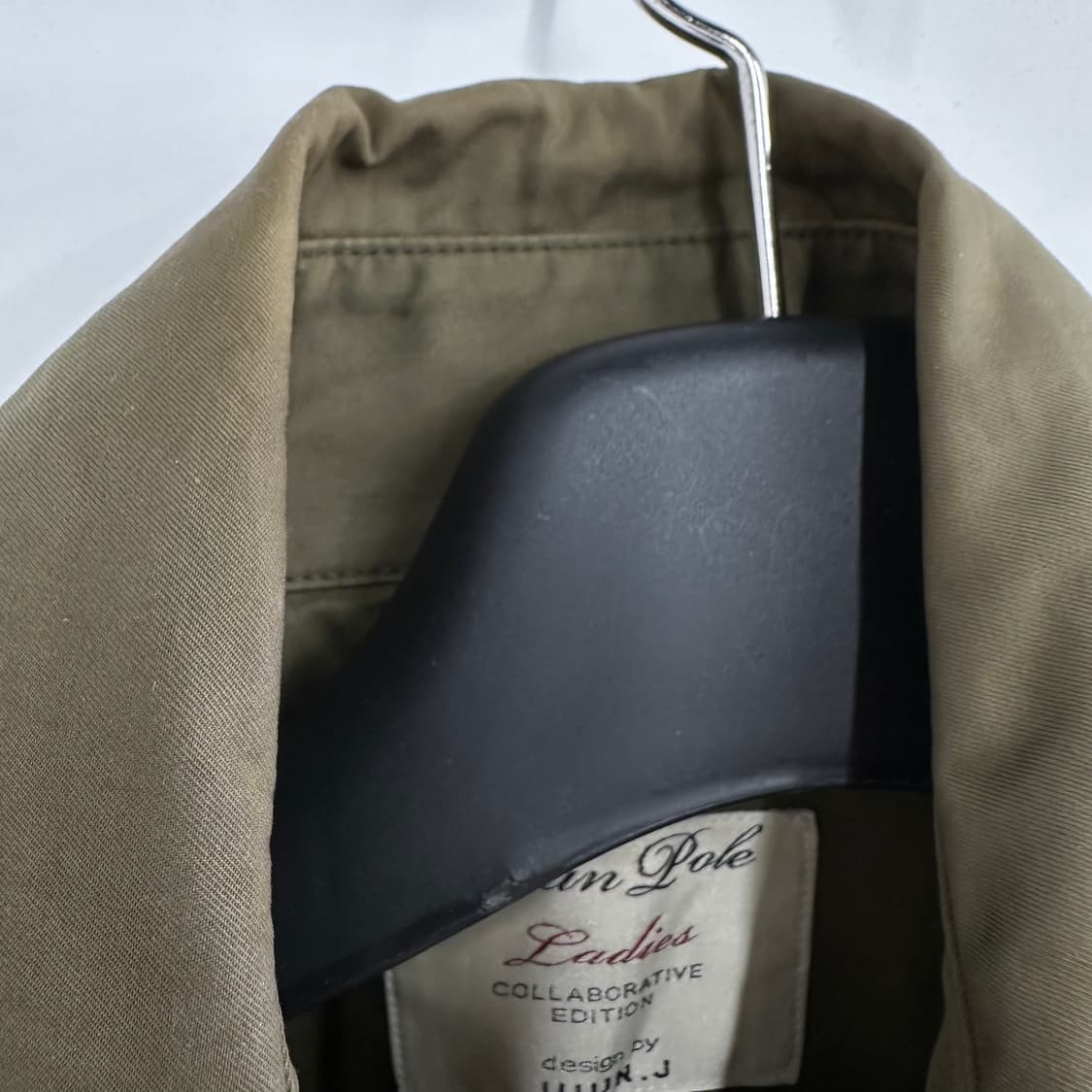 100 준지 X 빈폴 레이디스 여자 더블카라 트렌치코트 상품이미지9