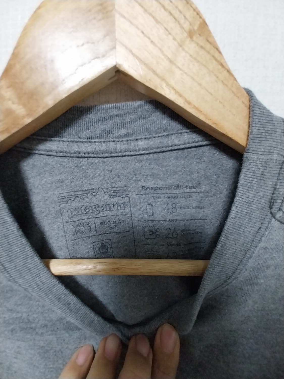 파타고니아 긴팔 티셔츠 XS 상품이미지5