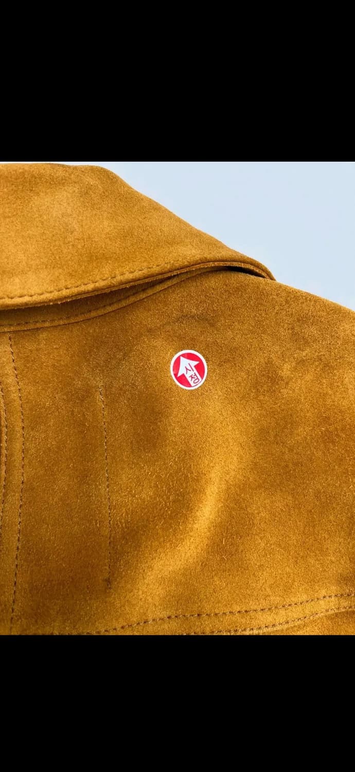 랭글러 Wrangler x gant 스웨이드 트러커 자켓 M Size 상품이미지9