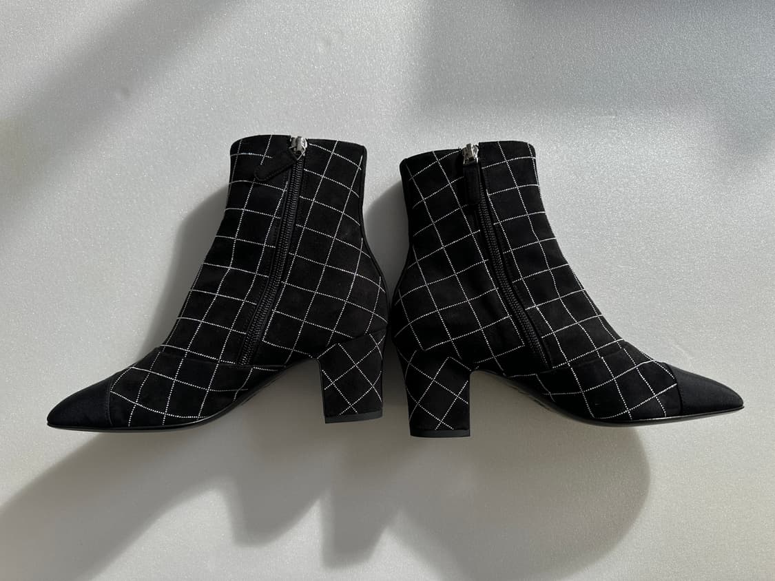 샤넬 앵클 부츠 225mm 상품이미지5