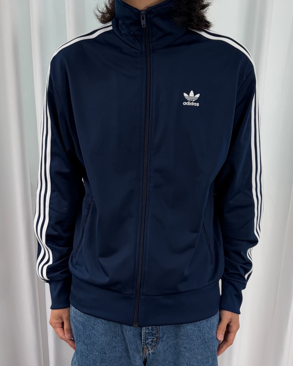 [XL]아디다스 파이어버드 네이비 트랙탑 져지 상품이미지3