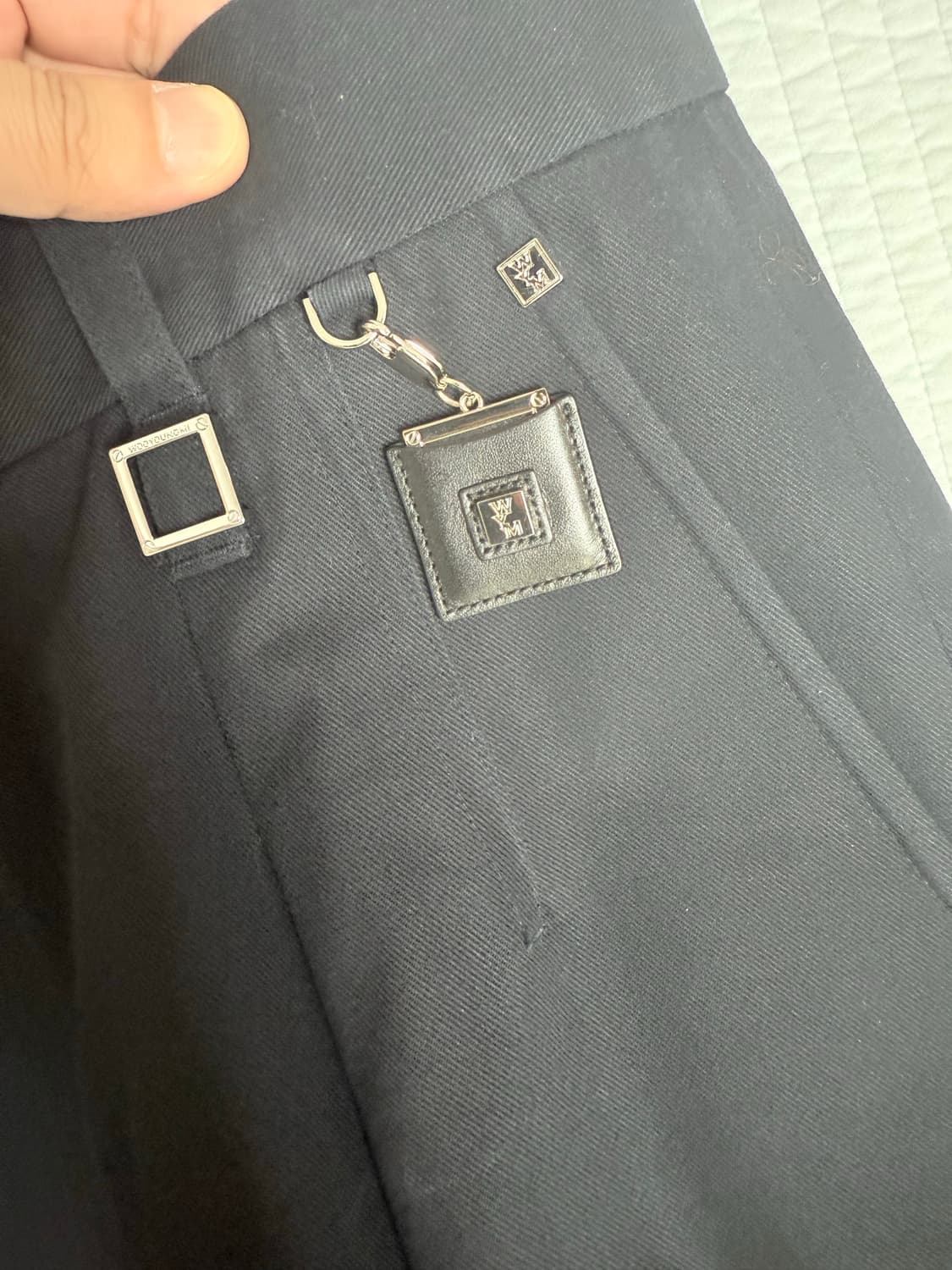 (23SS 새상품급) 우영미와이드 턱 팬츠(48) 상품이미지3