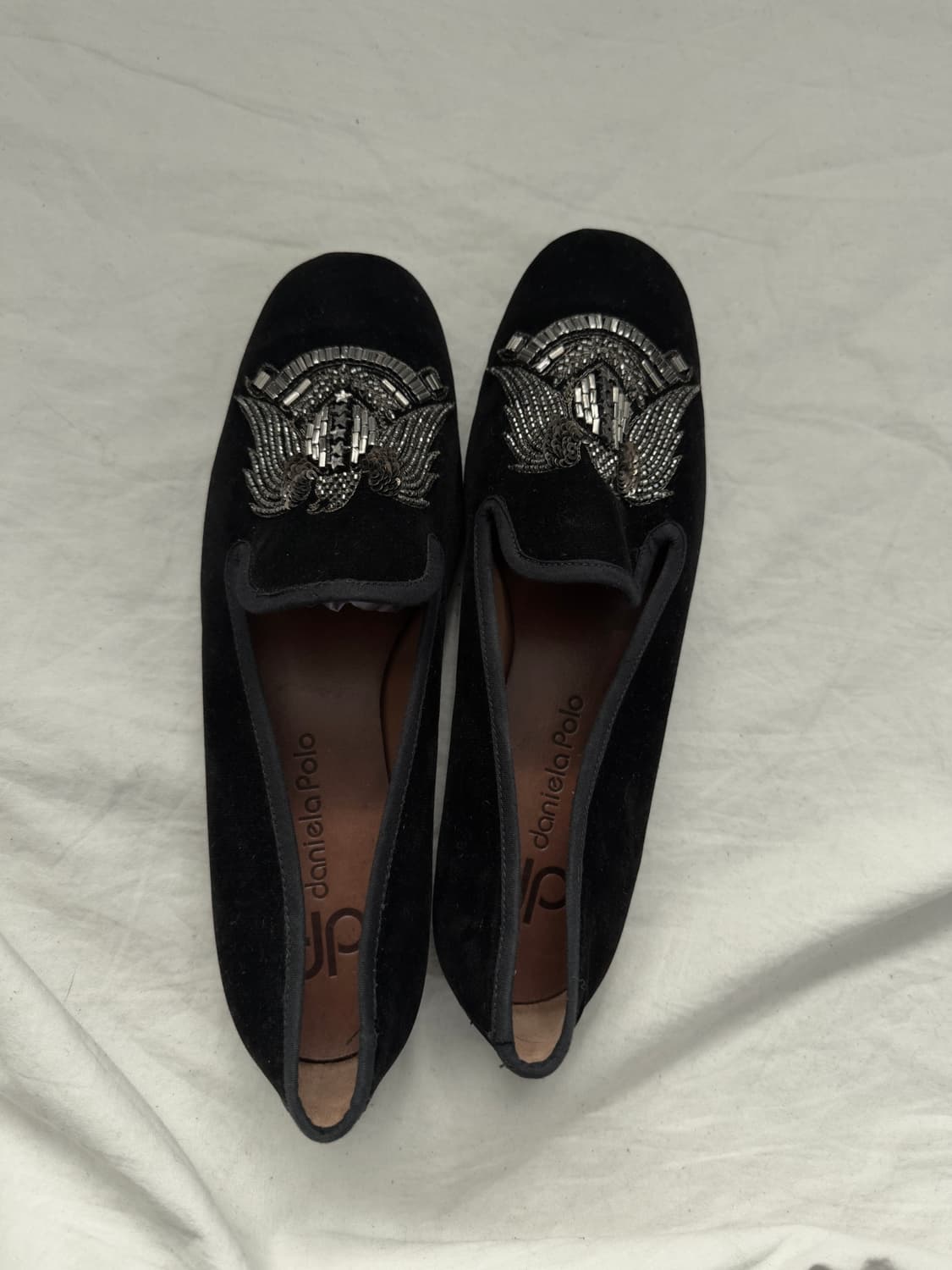 daniela polo 스웨이드 플랫슈즈 상품이미지3